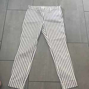 H&M Pencil Striped Slacks